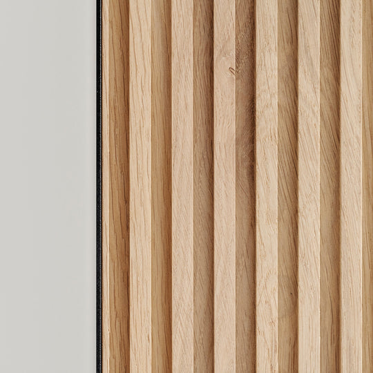 Houtmerk - Kast Fumo 06 - Hoge kastenwand voor haard Kastcombinatie Houtmerk