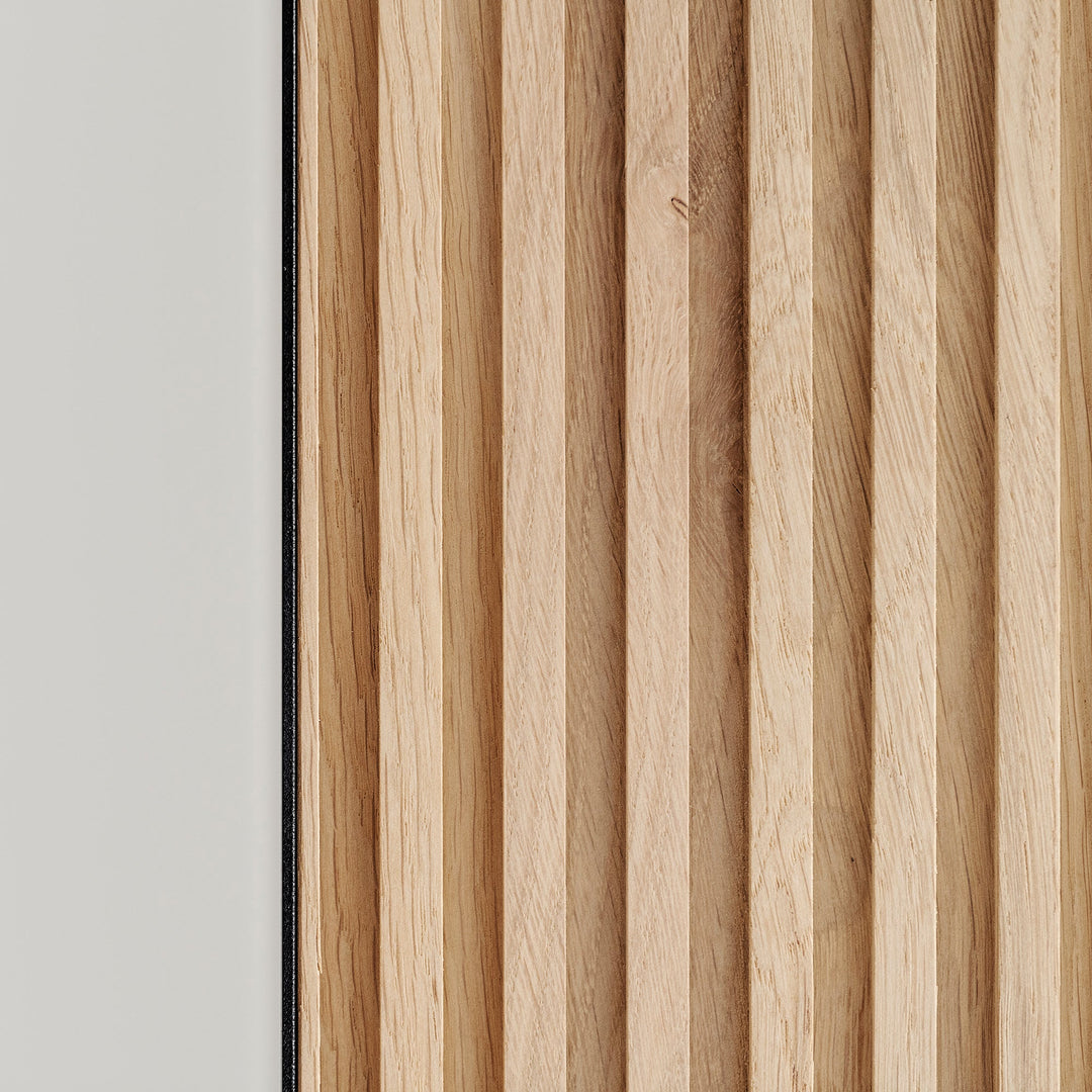 Houtmerk - Kast Fumo 04 - Hoge kastenwand voor haard Kastcombinatie Houtmerk