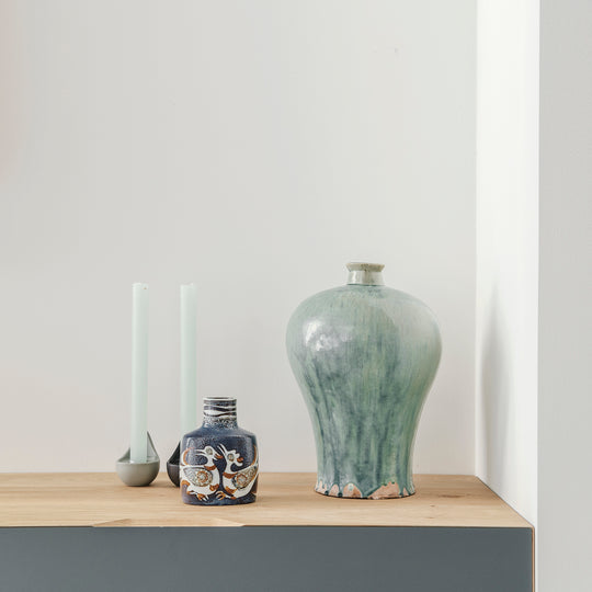 Houtmerk - Houten wandmeubel Azur - Massief eiken met Arpa Fenix Kasten Houtmerk
