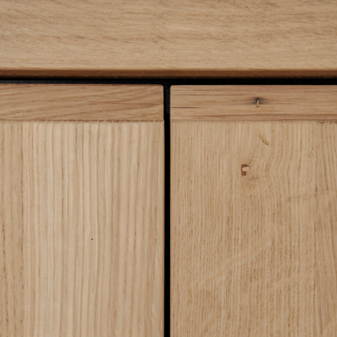 Houtmerk - En Suite Kast Porta 01 - Kasten en stalen schuifdeuren Kastcombinatie Houtmerk