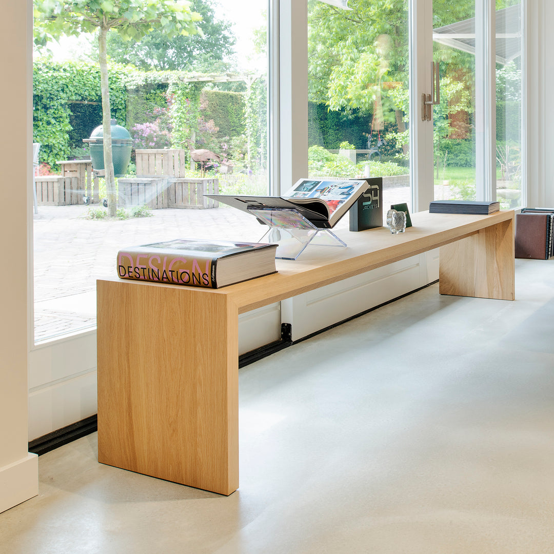 Houtmerk - Tafel Uniform Eiken - Rechthoek met wang Tafels Houtmerk