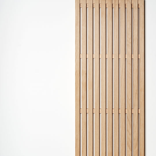 Houtmerk - Houten Roomdivider Linea XL - Kamerhoog van 235cm tot 265cm Roomdividers Houtmerk