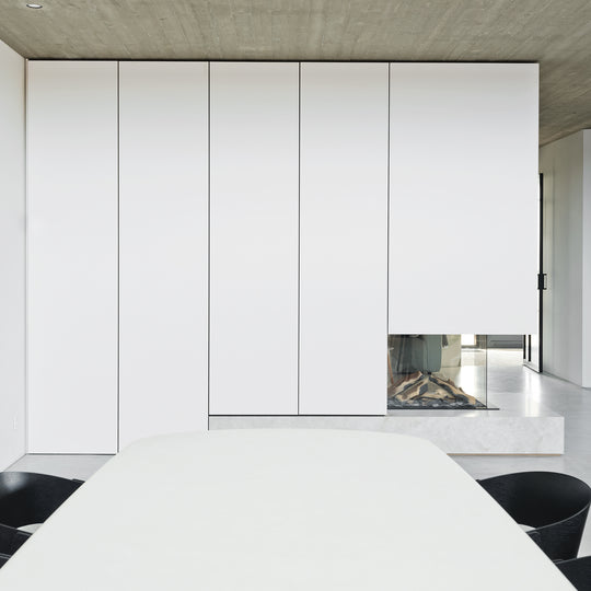 Houtmerk - Kast Fumo 07 - Hoge kastenwand voor haard Kastcombinatie Houtmerk