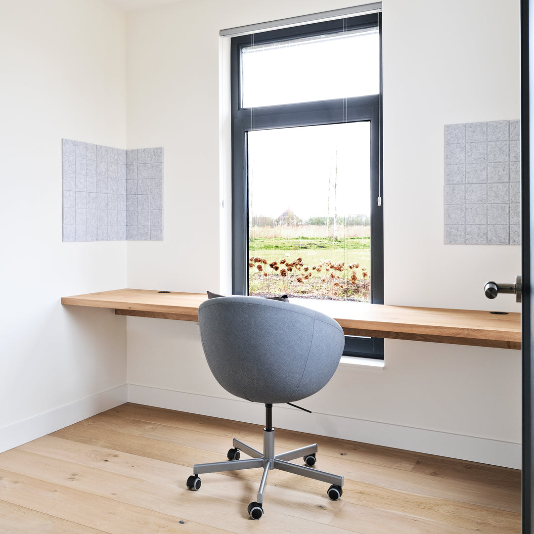 Houtmerk - Donau Bureau plank - maatwerk massief hout-Houtmerk-
