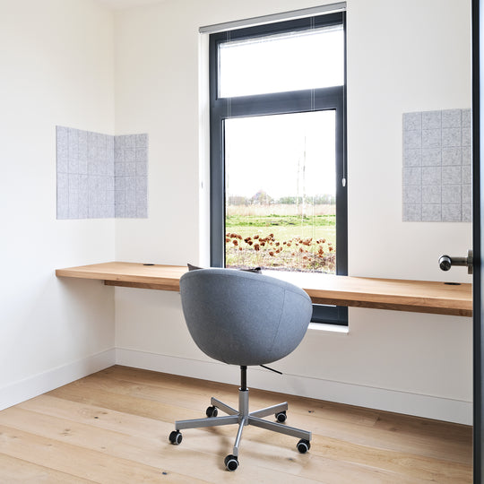 Houtmerk - Donau Bureau plank - maatwerk massief hout-Houtmerk-