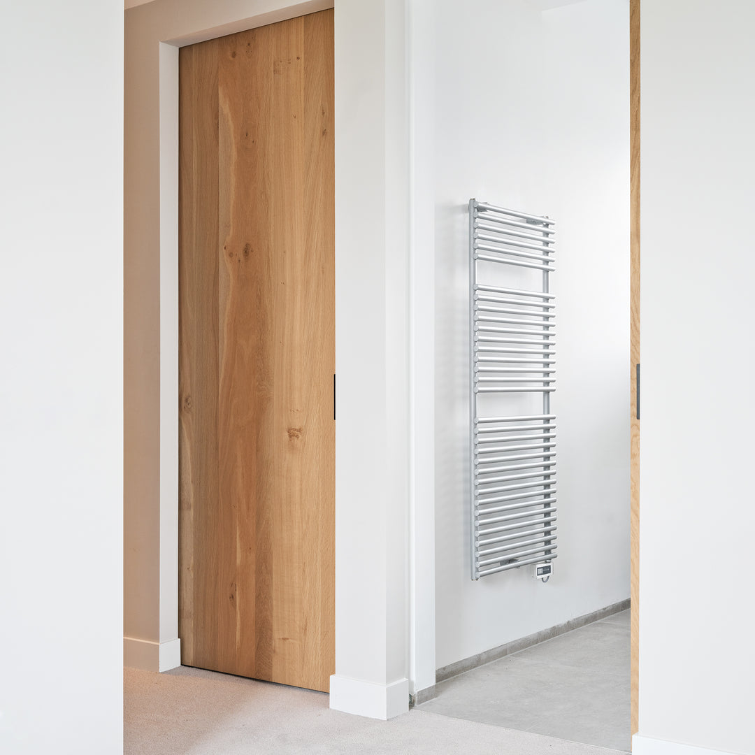 Houtmerk - Maatwerk houten Schuifdeur - Eiken Deuren Houtmerk