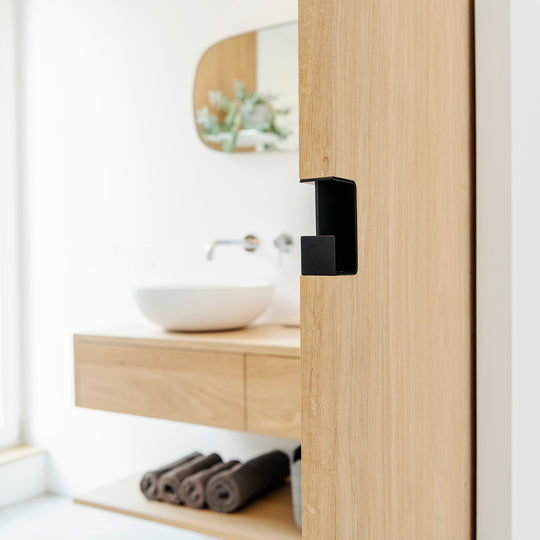 Houtmerk - Maatwerk houten Schuifdeur - Eiken Deuren Houtmerk