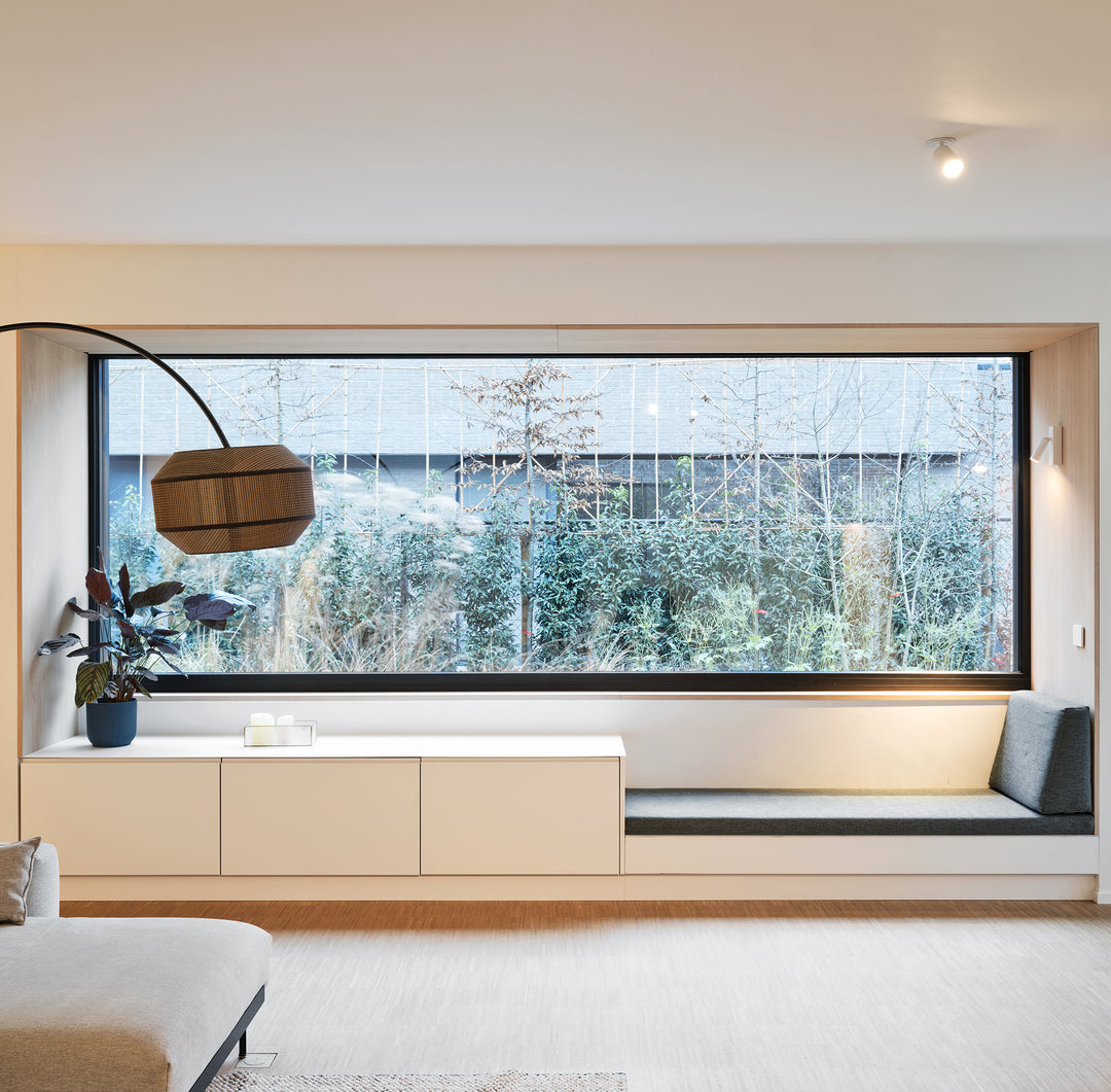 Houtmerk - Zitbank Villa 02 - Zitelement met lades of deuren Kastcombinatie Houtmerk