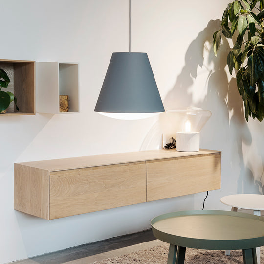Houtmerk - Houten wandmeubel Malaga - Massief hout maatwerk Kasten Houtmerk