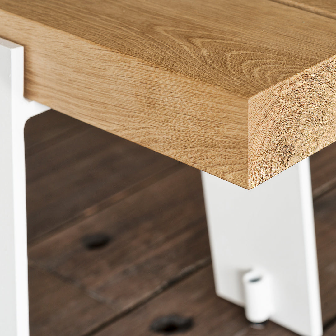 Houtmerk - Maatwerk Job zitbank of eetbankje - Massief eiken Banken Houtmerk