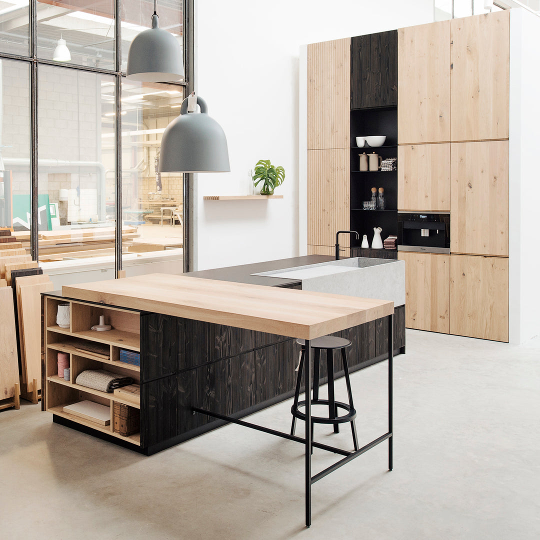 Houtmerk - Concreto wasbak hardsteen - maatwerk steen Wastafels Houtmerk