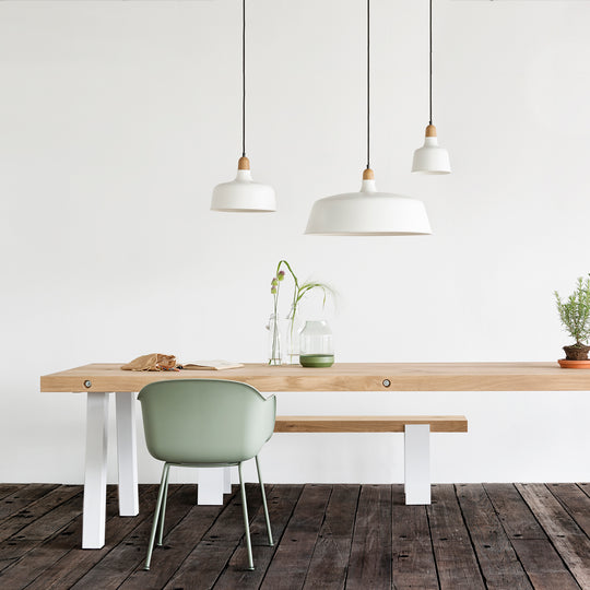 Houtmerk - Maatwerk Job zitbank of eetbankje - Massief eiken Banken Houtmerk