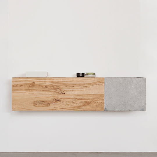 Houtmerk - Concreto wasbak hardsteen - maatwerk steen Wastafels Houtmerk
