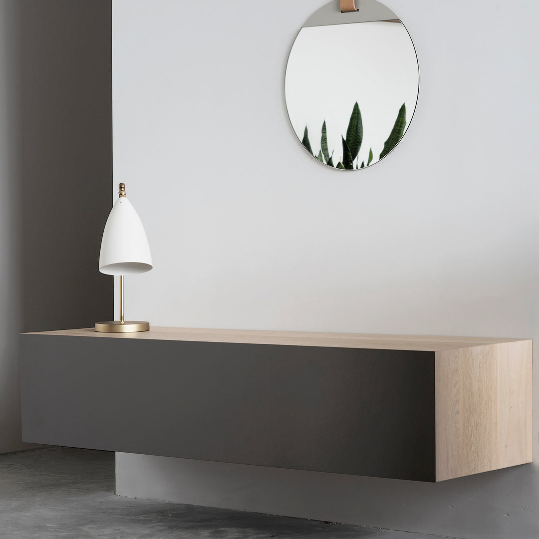 Houtmerk - Houten wandmeubel Azur - Massief eiken met Arpa Fenix Kasten Houtmerk