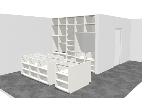 Ratio - Compositie 03 voor Kitchenplanner Kastcombinatie Houtmerk