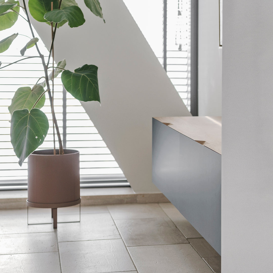 Houtmerk - Houten wandmeubel Azur - Massief eiken met Arpa Fenix Kasten Houtmerk