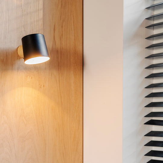 Houtmerk - Kast Buco 03 - Hoge kast met nis en zitelement Kastcombinatie Houtmerk
