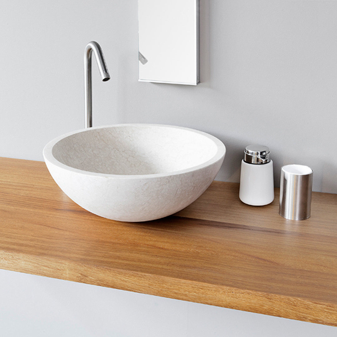 Houtmerk - Massief houten werkblad op maat - Iroko doorgaande lamel Werkbladen Houtmerk