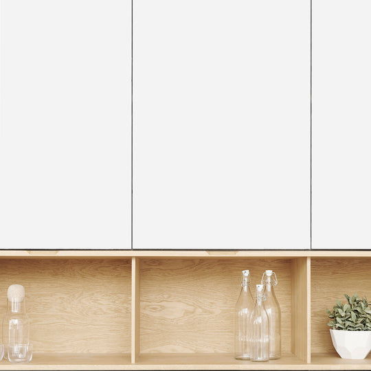 Houtmerk Domus® - Zwevende wandkast Vero - Houten open vak Kasten Houtmerk