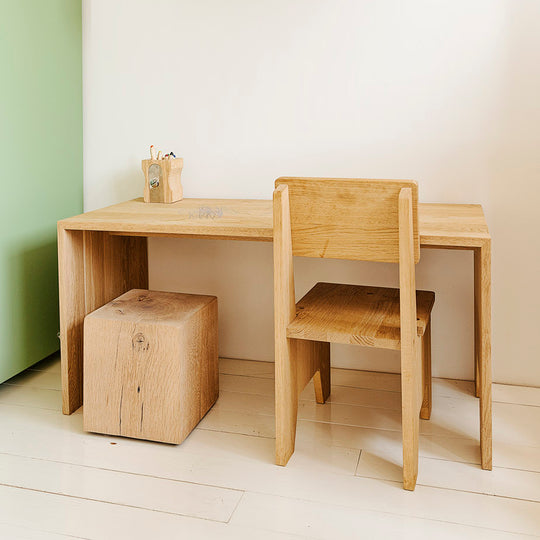 Houtmerk - Tafel Uniform Eiken - Rechthoek met wang Tafels Houtmerk