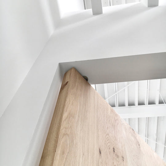 Houtmerk - Maatwerk houten Taatsdeur zonder kozijn - Eiken Deuren Houtmerk