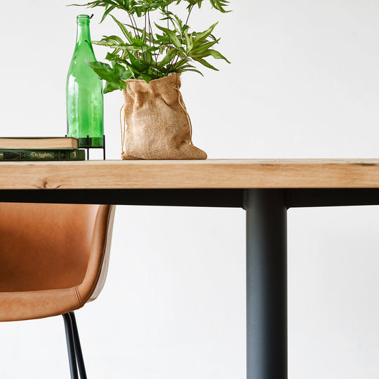 Houtmerk - Tafel Still Eiken - Rechthoek ronde hoek Tafels Houtmerk