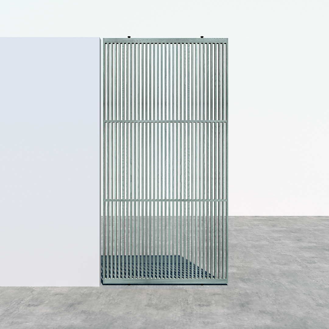 Houtmerk - Farrow&Ball kleuren Roomdivider Standaard - Kamerhoog van 235cm tot 265cm Roomdividers Houtmerk