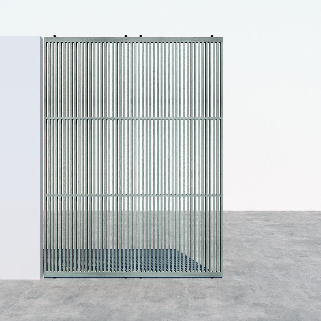 Houtmerk - Farrow&Ball kleuren Roomdivider XL - Kamerhoog van 235cm tot 265cm Roomdividers Houtmerk