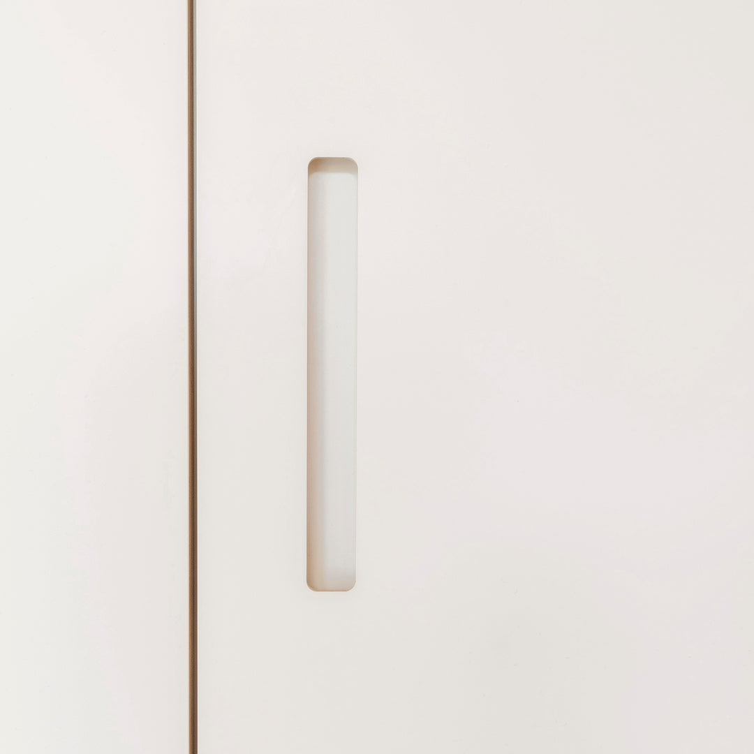 Houtmerk - Kast Buco 03 - Hoge kast met nis en zitelement Kastcombinatie Houtmerk