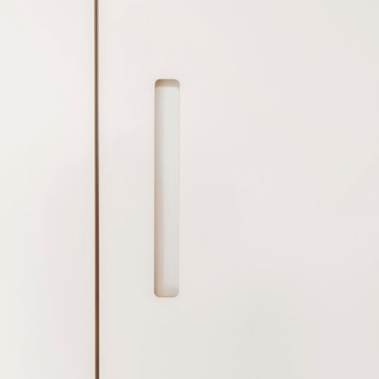 Houtmerk - Kast Buco 03 - Hoge kast met nis en zitelement Kastcombinatie Houtmerk