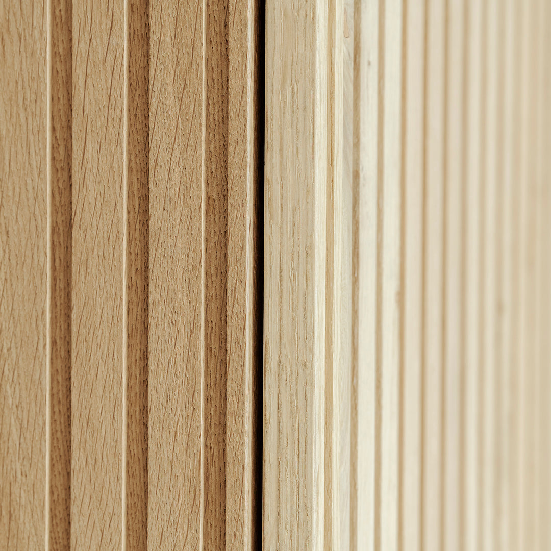 Houtmerk - Kast Fumo 02 - Hoge kastenwand voor haard Kastcombinatie Houtmerk