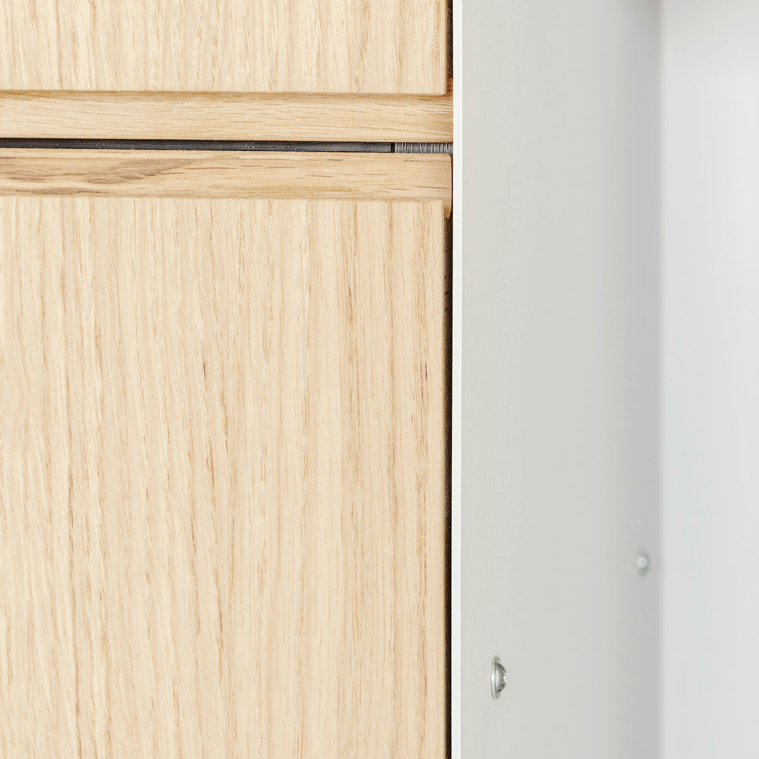 Houtmerk Domus® - Zwevende wandkast Vario - Plaatstaal open vak Kasten Houtmerk