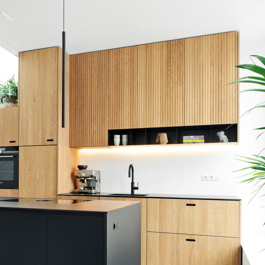 Houtmerk Ratio® - Vakkenkast Plato - Horizontaal open vak gecoat staal Houtmerk