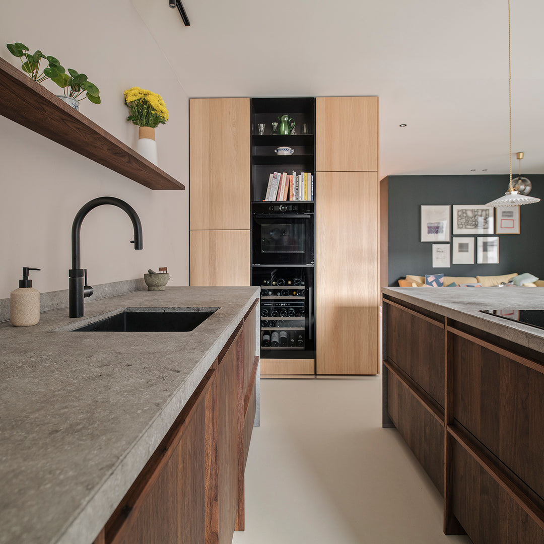 Houtmerk Ratio® - Plint voor keuken - Noten Keukens Houtmerk