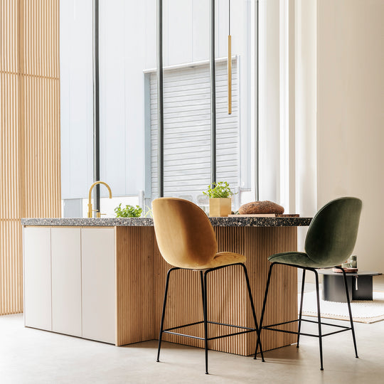 Houtmerk - Houten Wandpaneel met groeven profiel - Maatwerk Kasten Houtmerk