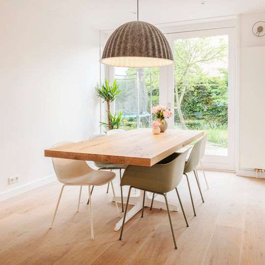 Houtmerk - Tafel Still Eiken - Rechthoek ronde hoek Tafels Houtmerk
