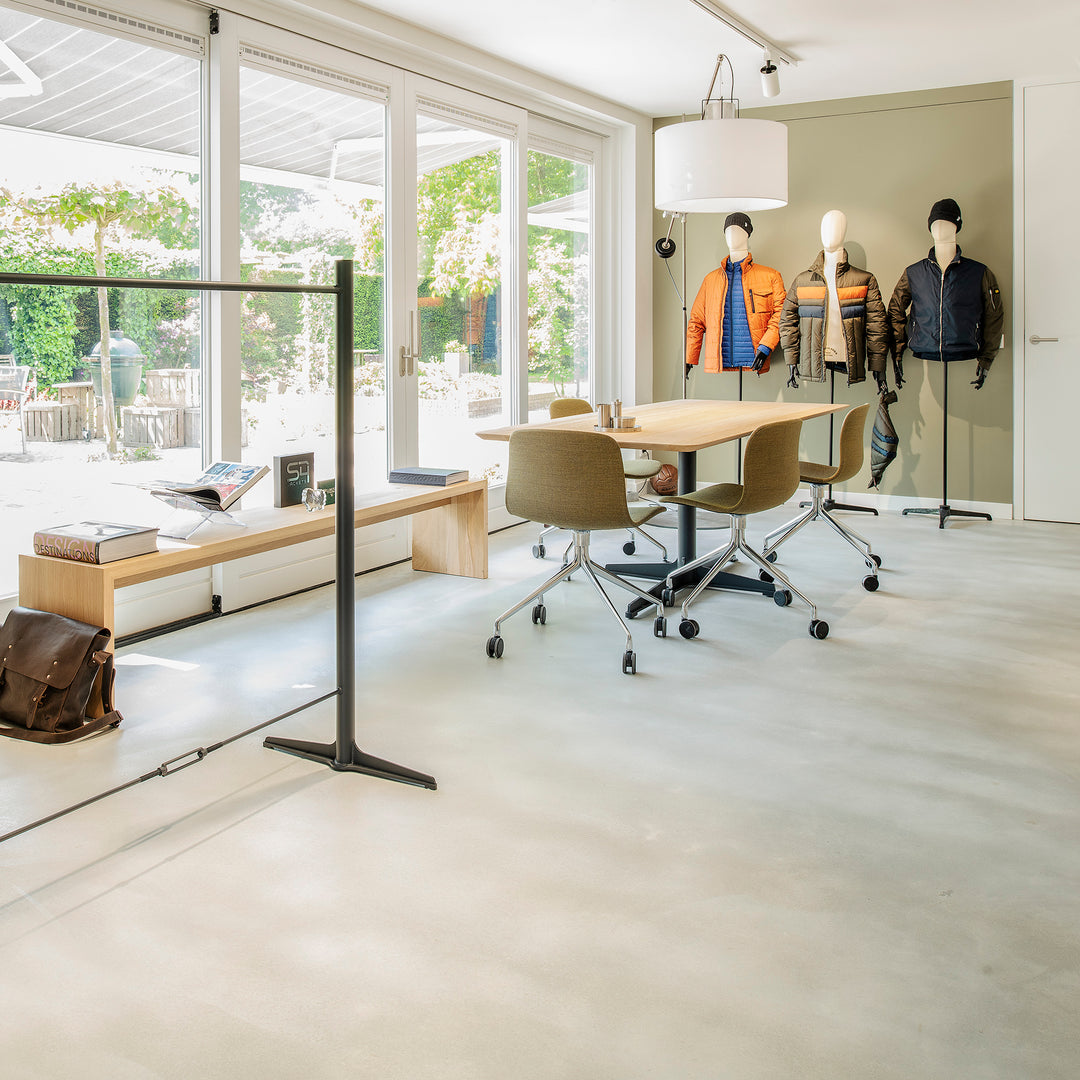 Houtmerk - Tafel Uniform Eiken - Rechthoek met wang Tafels Houtmerk