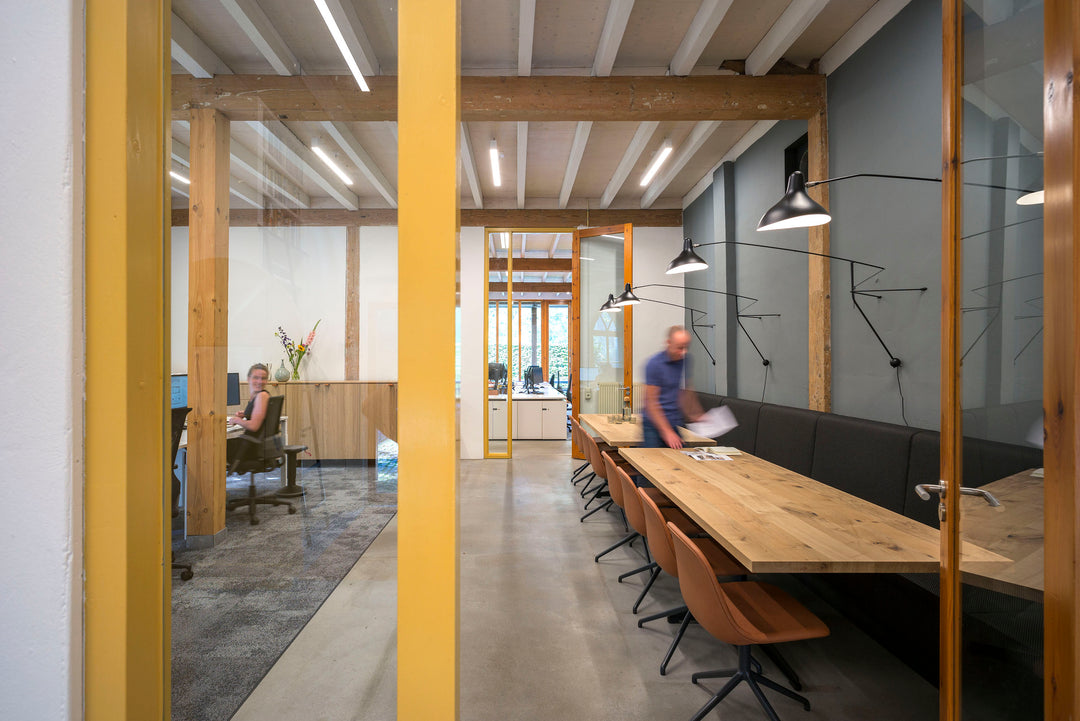 Houtmerk - Tafel Still Eiken - Rechthoek ronde hoek Tafels Houtmerk