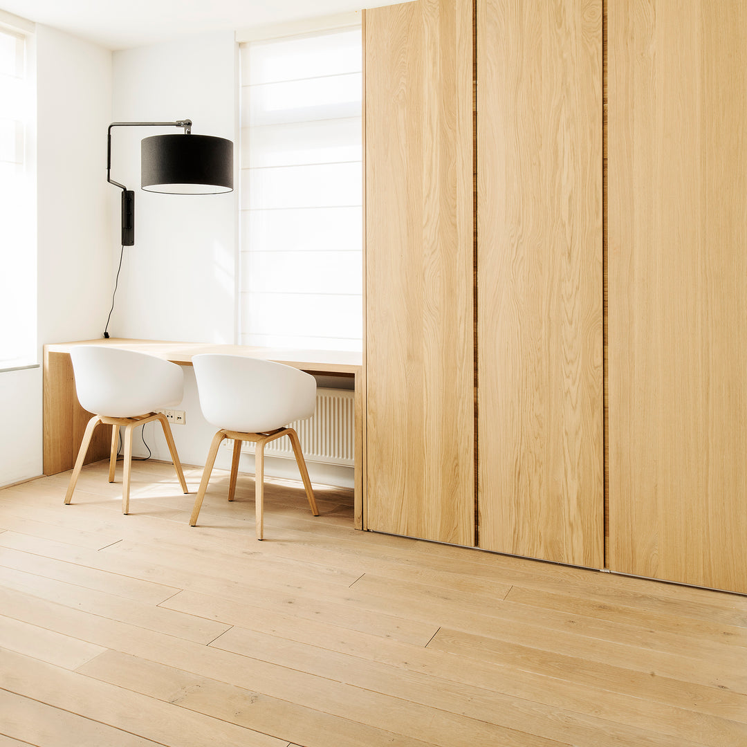 Houtmerk - Tafel Uniform Eiken - Rechthoek met wang Tafels Houtmerk