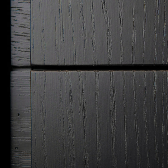 Ratio - Keukenfront GRIP - Massief eiken Primeur Zwarte beits Keukenfronten Houtmerk