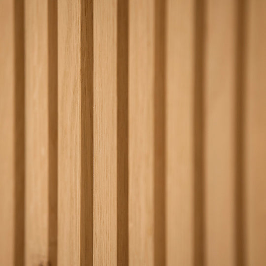 Houtmerk - Houten Roomdivider Linea XL - Kamerhoog van 235cm tot 265cm Roomdividers Houtmerk