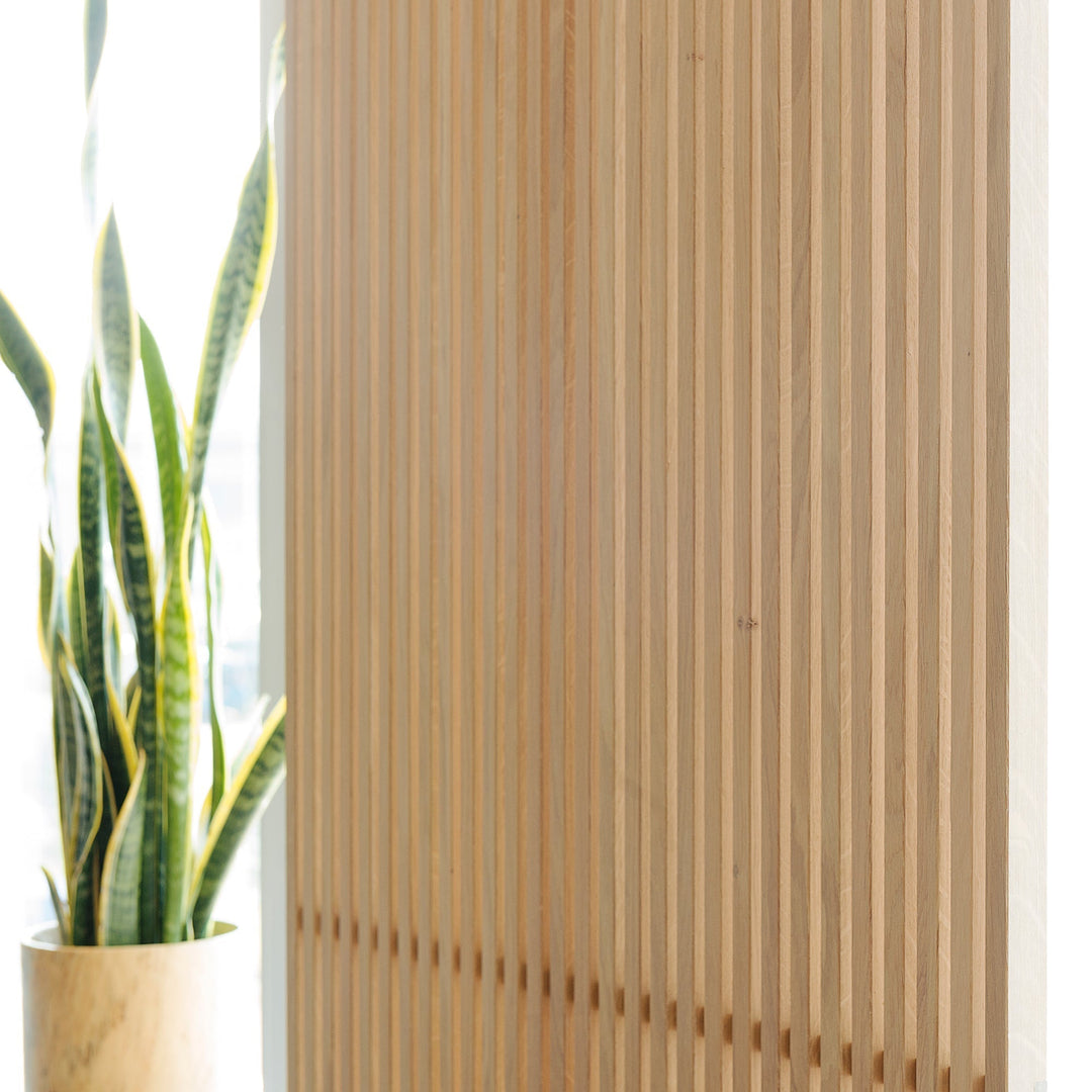 Houtmerk - Houten Roomdivider Linea XL - Kamerhoog van 235cm tot 265cm Roomdividers Houtmerk
