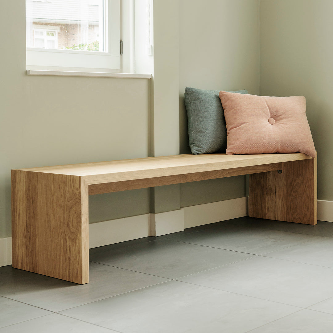 Houtmerk - Tafel Uniform Eiken - Rechthoek met wang Tafels Houtmerk