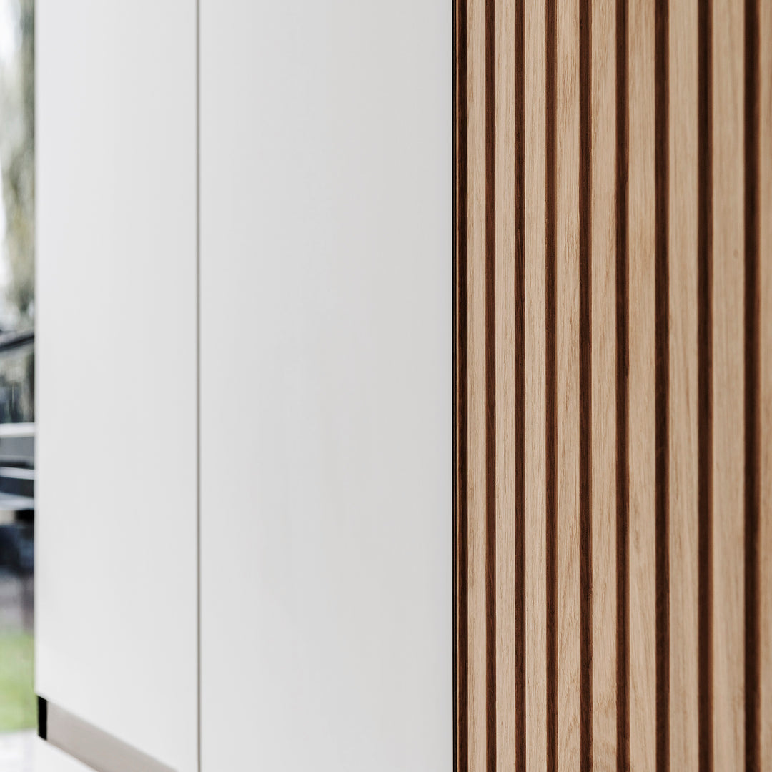 Houtmerk - Zitbank Villa 02 - Zitelement met lades of deuren Kastcombinatie Houtmerk