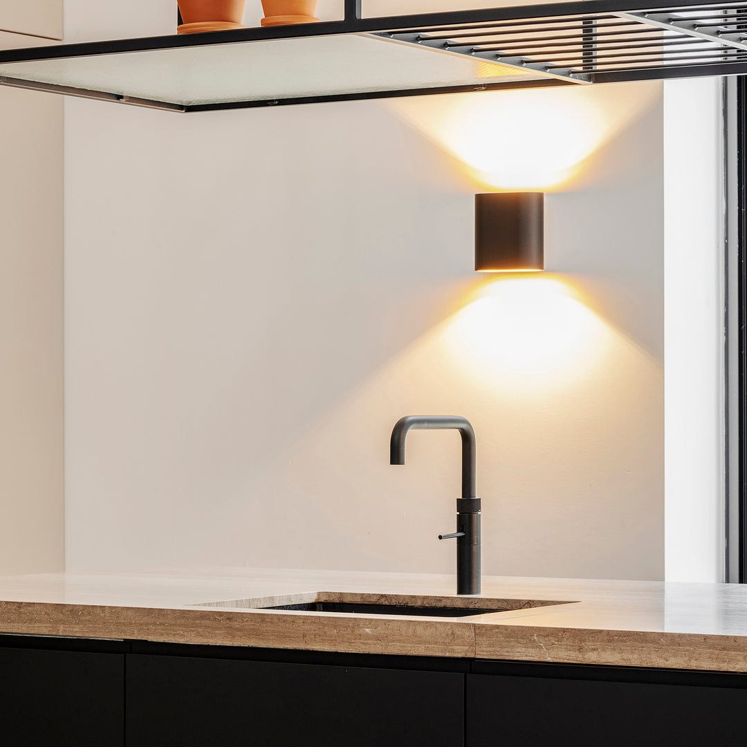 Houtmerk Ratio® - Plafondrek Hannover - Open vak gecoat staal Keukens Houtmerk