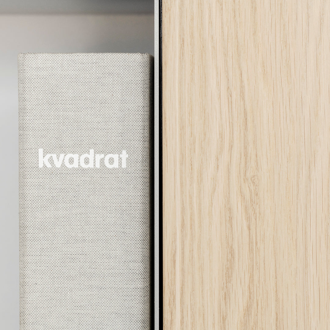 Houtmerk - Kast Argo 04 - Hoge kast met diepe ladekast Kastcombinatie Houtmerk