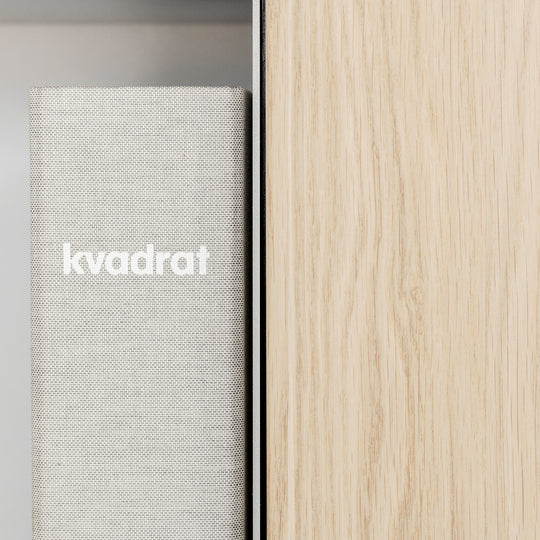 Houtmerk - Kast Argo 04 - Hoge kast met diepe ladekast Kastcombinatie Houtmerk