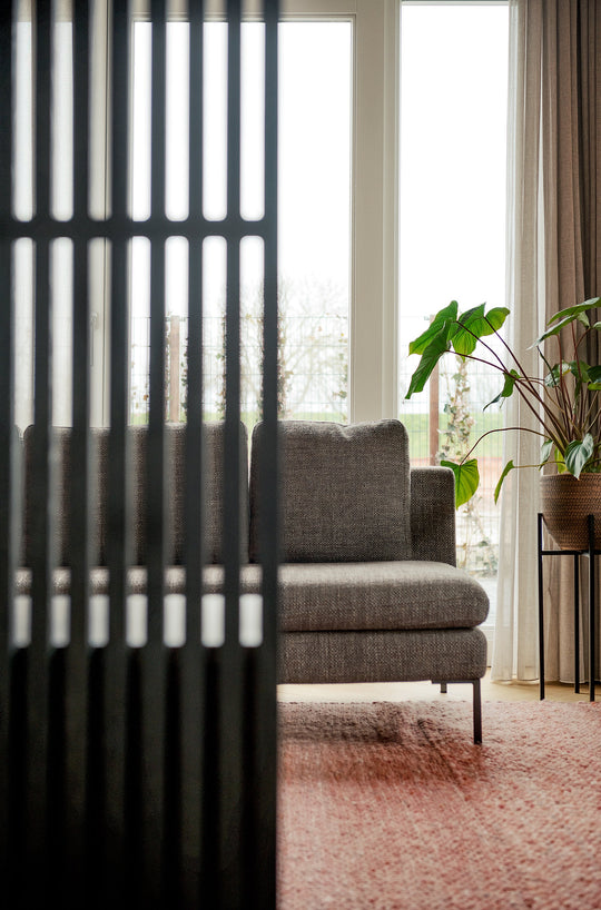 Houtmerk - Houten Roomdivider Linea XL - Kamerhoog van 235cm tot 265cm Roomdividers Houtmerk