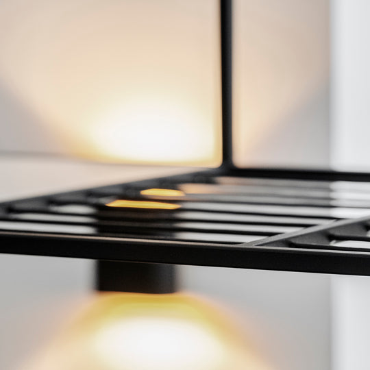 Houtmerk Ratio® - Plafondrek Hannover - Open vak gecoat staal Keukens Houtmerk
