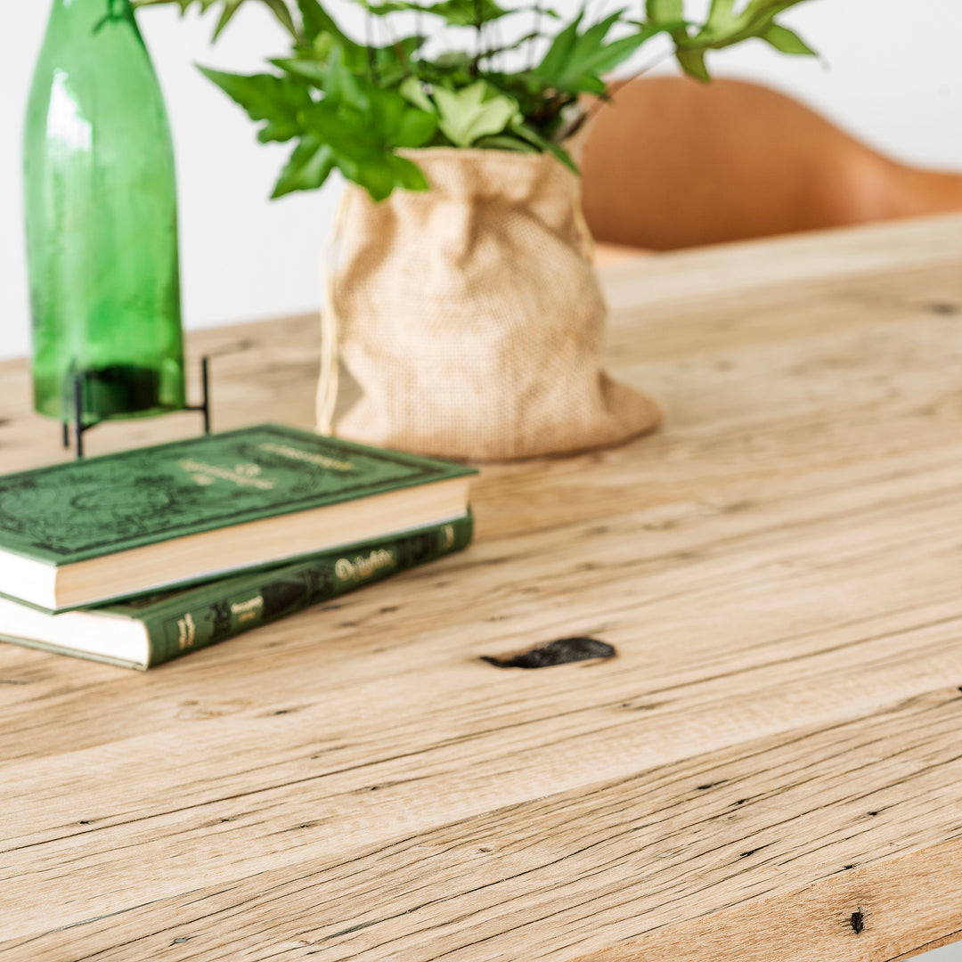 Houtmerk - Tafel Still Eiken - Rechthoek ronde hoek Tafels Houtmerk